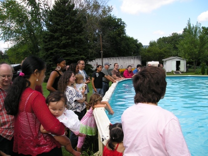 Witnessing Baptism at Dayspring